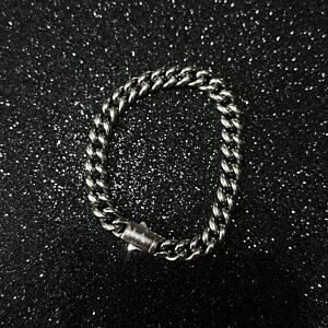 Bransoletka Cuban Srebrna